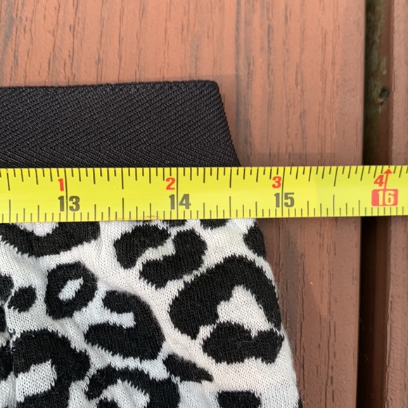 REBECCA TAYLOR SKATER CIRCLE SKIRT LEOPARD OCELOT - Picture 12 of 13